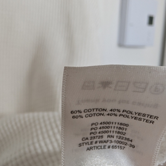 TNA /ARITZA WHITE WAFFLE TOP SIZE SMALL - Picture 6 of 6